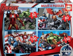 Educa Dětské Puzzle Avengers 4v1