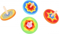 Dřevěná barevná káča Bigjigs Toys