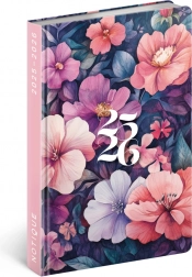 Notique 18měsíční diář Petito Kytice 2025-2026