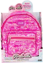 Batoh GIRABRILLA tmavě růžový 22 cm