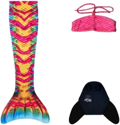 Syrení ocas Aquaris Coral S s monoplavkou a bikini