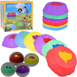 Svítící senzorická stezka - kameny pro trénink rovnováhy