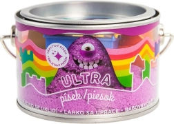 Ultra písek s glitry 200 g – fialový