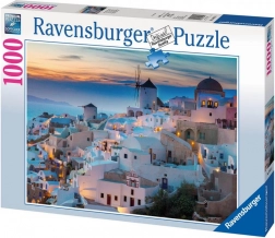 Puzzle Večer v Santorini 1000 ks Ravensburger