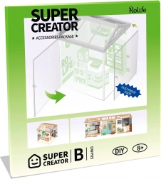 dveře proti prachu pro miniatury super creator – typ b