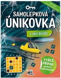 Samolepková únikovka V oku bouře