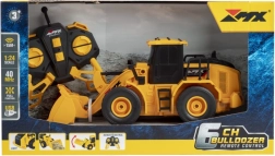 R/C buldozer 1:24 s funkční lopatou a dálkovým ovládáním