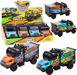 Auto terénní s pohonem, světly a zvuky oranžové modré