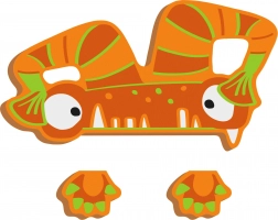 Malá nožka ABC Příšerka