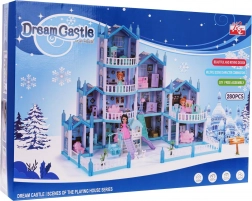 Zimní vila pro panenky s příslušenstvím