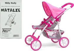 Milly Mally kočárek pro panenky Natalie Prestige Pink
