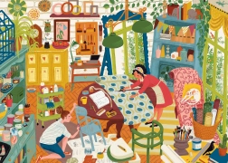 Puzzle Renovační workshop 1000 dílků