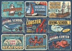 Puzzle Esprit Marin 500 dílků