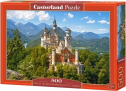 Puzzle 500 dílků – výhled na zámek Neuschwanstein