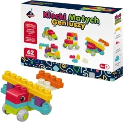 Kostky Malých Géniů Soft – 62 dílů