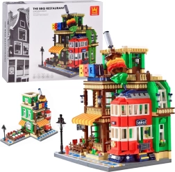 Stavebnice architektura světa – restaurace BBQ Paříž 1922 dílků