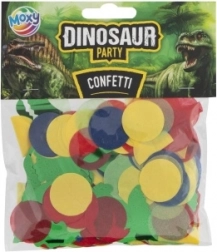 Papírové konfety MOXY Dinosaur Party