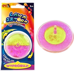 Magický spinner Lawa Sztorm zeleno‑růžový