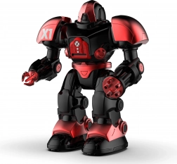 Robot na dálkové ovládání se střílejícími disky