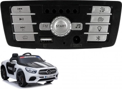 Hudební panel pro auto na baterii Mercedes-AMG SL500 policie