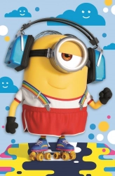 Trefl puzzle Mimoni na bruslích 54 dílků