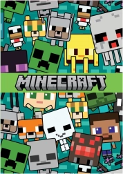 Minecraft blok A6 – licencovaný zápisník pro fanoušky