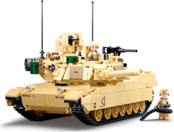 Sluban ModelBricks bitevní tank M1A2 Abrams stavebnice