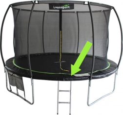 Ochranný kryt pružin na trampolínu Sport Max 6 ft, černo-zelený
