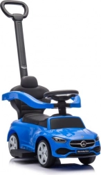 Odrážedlo s posuvnou rukojetí Mercedes 3v1 Modré