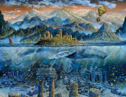 Puzzle 2000 dílků RAVENSBURGER Velrybí moudrost