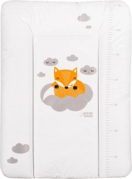 Měkká přebalovací podložka New Baby Liška 70 × 50 cm bílá