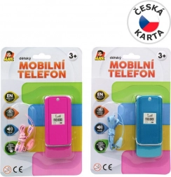 Dětský mobilní telefon na baterie 10,5 cm