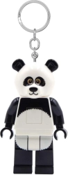 Lego minifigurka panda svítící přívěsek na klíče