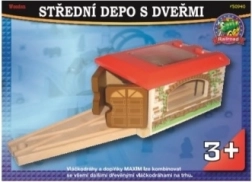 Maxim střední depo pro vláčky s dveřmi