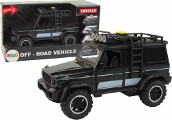 Terénní auto 1:14 s třecím pohonem – černé