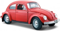 Model Volkswagen Beetle 1973 červený