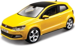 Kovový model auta BBURAGO 1:32 – VW Polo GTI (žluté)