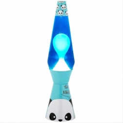 Lávová stolní lampa Panda