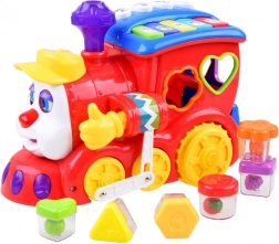 Interaktivní Lokomotiva S Rozpoznáváním Tvarů a Zvuky