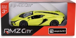 Kovový model RMZ City Lamborghini Sian Hologram 1:39 zelený s otevíracími dveřmi