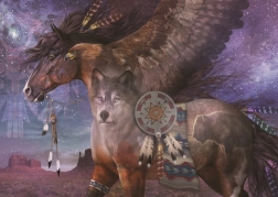 Puzzle ANATOLIAN Duchovní průvodci 1500 dílků