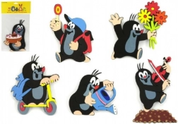 Pěnová dekorace Krtek a dort