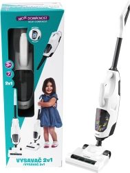 Dětský elektrický tyčový vysavač na baterie 2v1