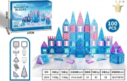 Magnetické stavebnice Ice Snow – 100 dílků