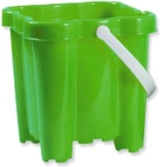 Androni kyblík hrad se 4 věžemi 16 cm – Zelený