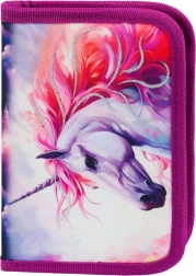 Školní penál BAAGL Jednorožec království, jednopatrový