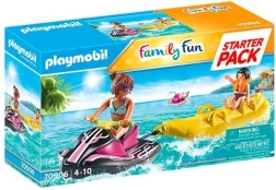 Playmobil Family Fun Starter Pack Vodní skútr s banánovou lodí
