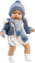 Realistická panenka SASHA se zvuky a měkkým tělem - 38 cm