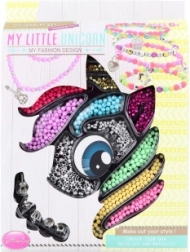 Korálky plastové jednorožec