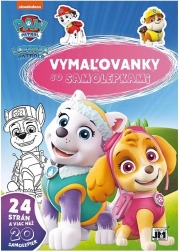 Omalovánky A4+ PAW Patrol se samolepkami
